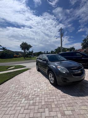 Blue 2010 Chevrolet Equinox LT