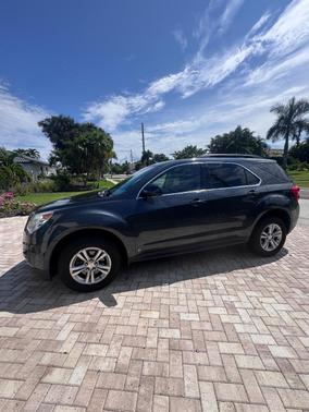 Blue 2010 Chevrolet Equinox LT