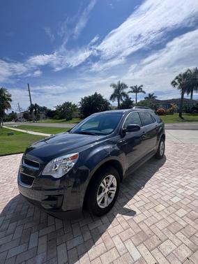 Blue 2010 Chevrolet Equinox LT
