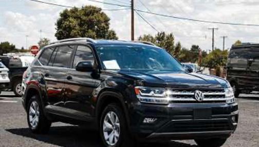 Black 2018 Volkswagen Atlas 2.0T SE