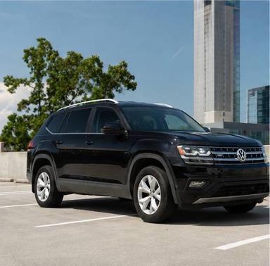 Black 2018 Volkswagen Atlas 2.0T SE