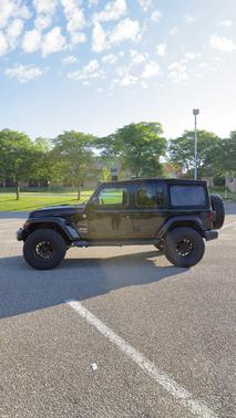 Black 2018 Jeep Wrangler Unlimited Sahara