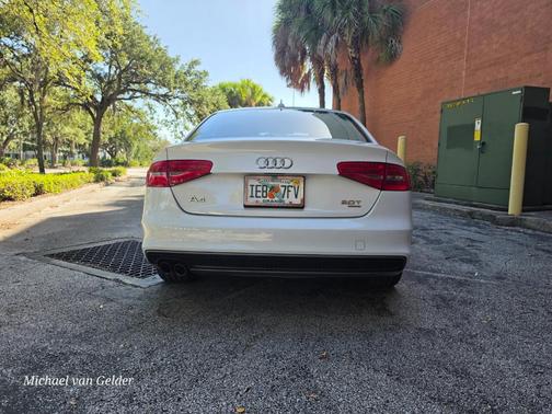 White 2014 Audi A4 2.0T Premium