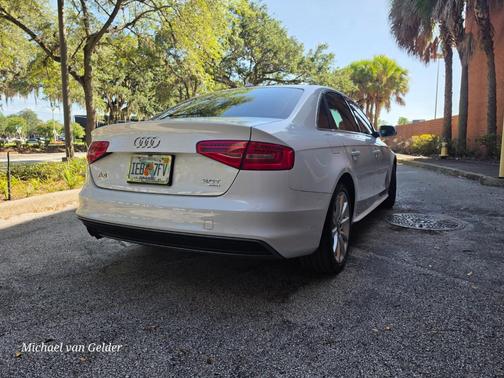 White 2014 Audi A4 2.0T Premium