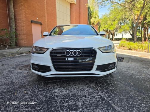White 2014 Audi A4 2.0T Premium