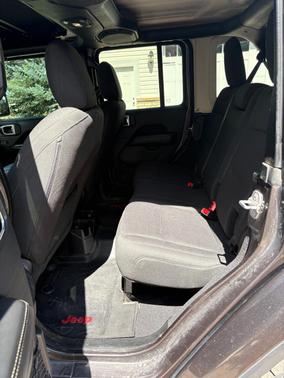 Gray 2018 Jeep Wrangler Unlimited Sahara