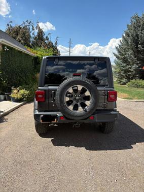 Gray 2018 Jeep Wrangler Unlimited Sahara