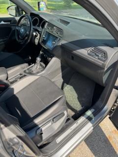 Silver 2021 Volkswagen Tiguan 2.0T SE R-Line Black