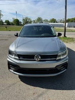 Silver 2021 Volkswagen Tiguan 2.0T SE R-Line Black