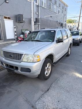 Silver 2002 Ford Explorer XLT