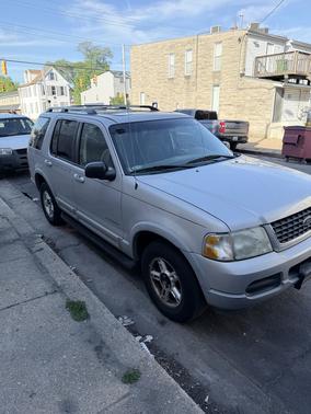 Silver 2002 Ford Explorer XLT