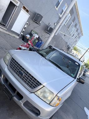 Silver 2002 Ford Explorer XLT