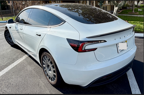 White 2025 Tesla Model 3 Standard RWD