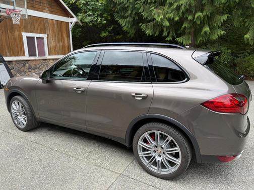 Brown 2012 Porsche Cayenne Cayenne Turbo