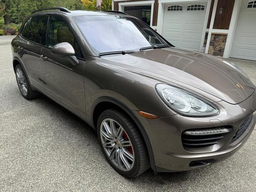 Brown 2012 Porsche Cayenne Cayenne Turbo
