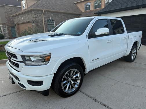 White 2020 RAM 1500 Laramie