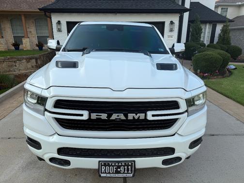 White 2020 RAM 1500 Laramie