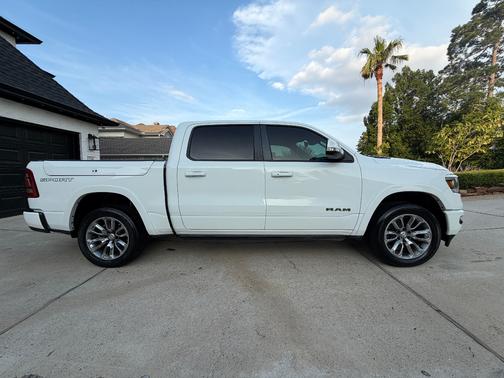 White 2020 RAM 1500 Laramie