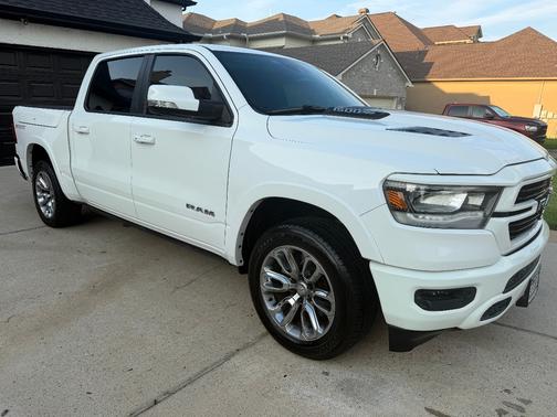 White 2020 RAM 1500 Laramie