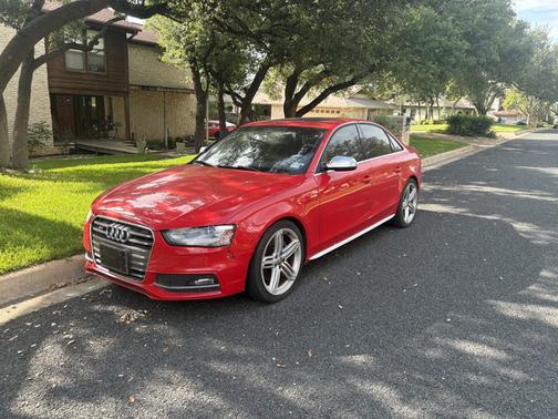 Red 2013 Audi S4 3.0T Premium Plus