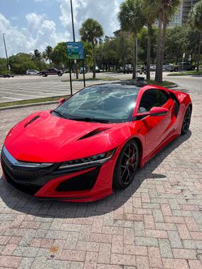 Red 2017 Acura NSX Base