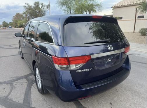 Blue 2014 Honda Odyssey EX