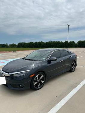 Blue 2016 Honda Civic Touring