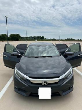 Blue 2016 Honda Civic Touring