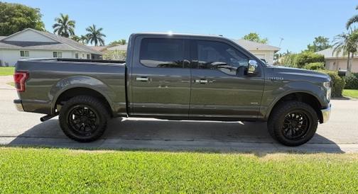 Gray 2016 Ford F-150 Lariat
