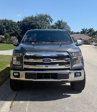 Gray 2016 Ford F-150 Lariat