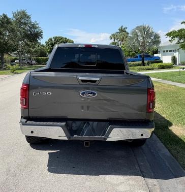 Gray 2016 Ford F-150 Lariat