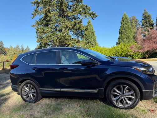 Blue 2020 Honda CR-V Touring