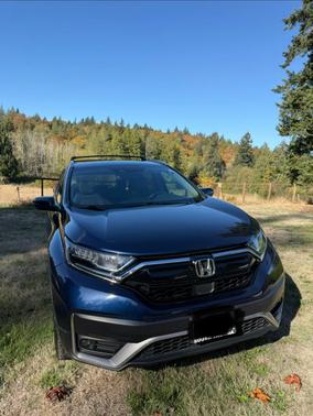 Blue 2020 Honda CR-V Touring