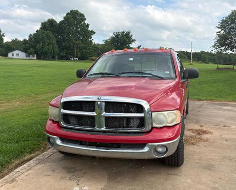 Red 2004 Dodge Ram 2500 Laramie Quad Cab