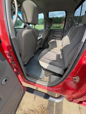 Red 2004 Dodge Ram 2500 Laramie Quad Cab