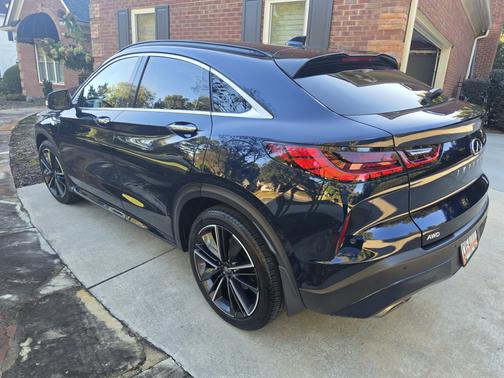 Blue 2023 INFINITI QX55 ESSENTIAL