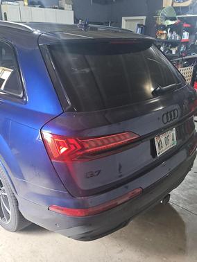 Blue 2022 Audi Q7 55 Prestige