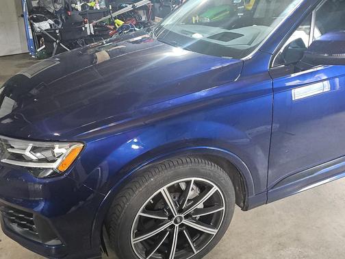 Blue 2022 Audi Q7 55 Prestige