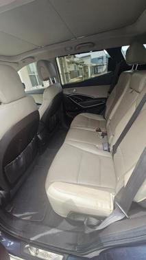 Blue 2017 Hyundai Santa Fe Sport 2.0L Turbo Ultimate