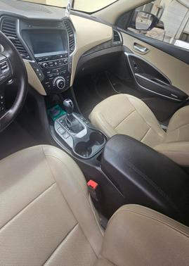 Blue 2017 Hyundai Santa Fe Sport 2.0L Turbo Ultimate