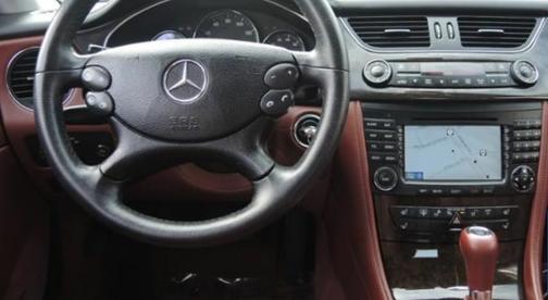 Black 2007 Mercedes-Benz CLS-Class CLS 550