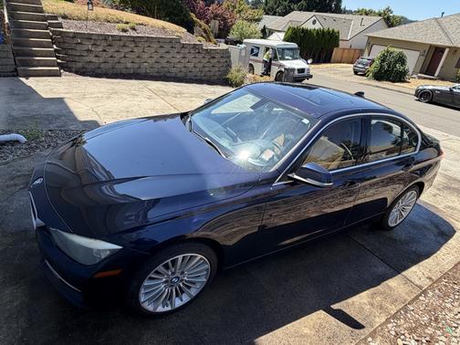 Blue 2012 BMW 328 i