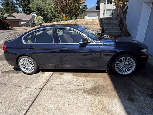 Blue 2012 BMW 328 i