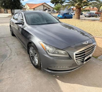 Gray 2016 Hyundai Genesis 3.8