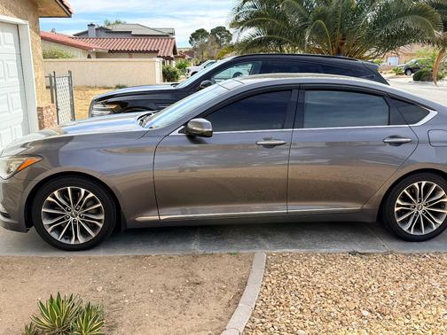 Gray 2016 Hyundai Genesis 3.8