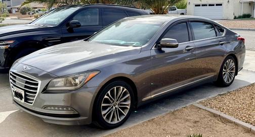 Gray 2016 Hyundai Genesis 3.8