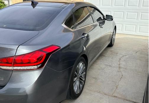 Gray 2016 Hyundai Genesis 3.8