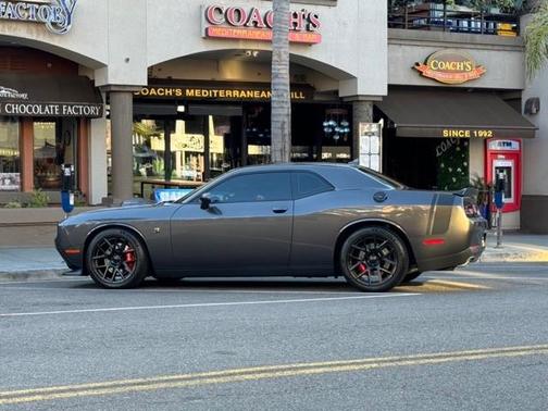 Gray 2015 Dodge Challenger R/T Scat Pack