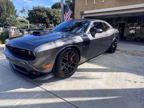 Gray 2015 Dodge Challenger R/T Scat Pack