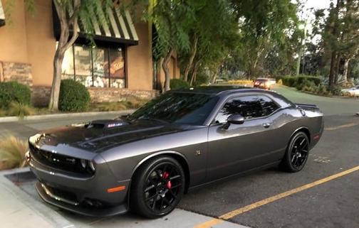 Gray 2015 Dodge Challenger R/T Scat Pack